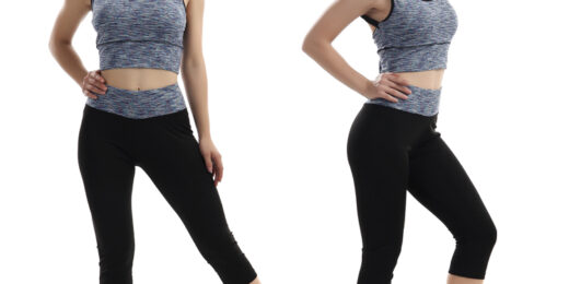 High Waist Women's Yoga Capri Pants